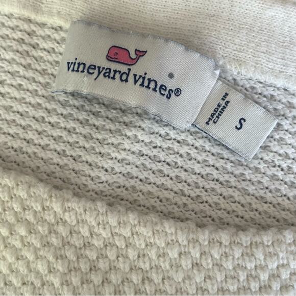 Vineyard Vines Striped Breton Bell Sleeve Nautical Sweater Size S Coastal Preppy - Picture 8 of 9